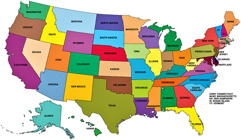State Travel Maps